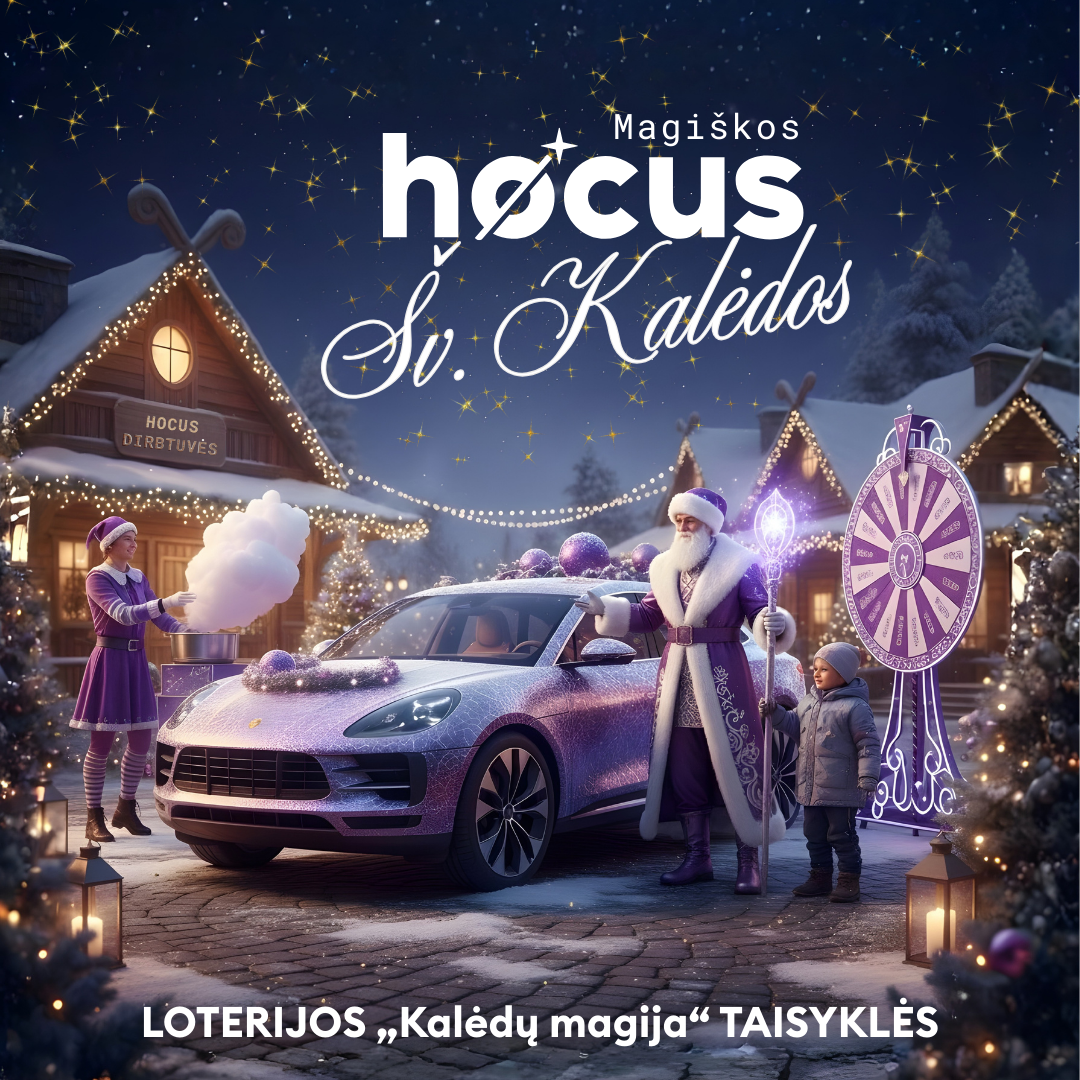 LOTERIJOS „Kalėdų magija“ TAISYKLĖS